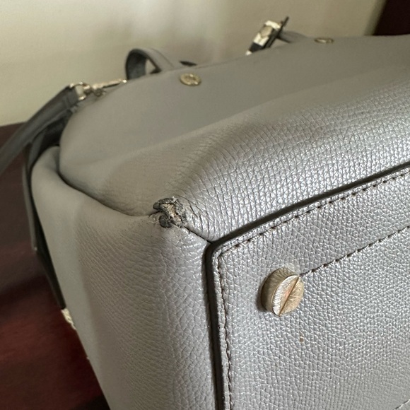 Henri Bendel Satchel Gray - Picture 9 of 11